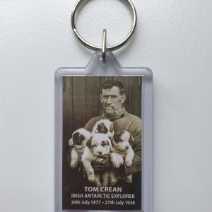 Keyring - Tom Crean with Puppies